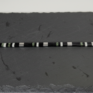 Bracelet artisanal "Sobre Tila (IV)" - Perles japonaises Miyuki Tila - chainette argentée